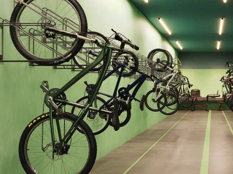 Bicicletário do Grand Quartier Rio2